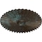 Ekena Millwork Shakuras Ceiling Medallion (For Canopies up to 5 3/4"), 33 7/8"OD x 2"P, Bronze Blue Patina CM34SHBBS - alternate 4